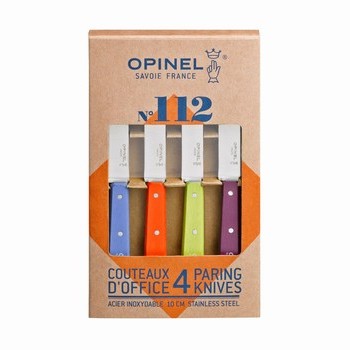 Coffret 4 couteaux ''office'' couleurs aciduls n112