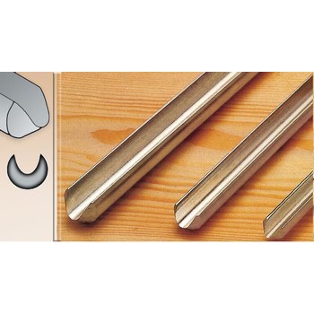 Gouge  creuser HSS  manche bois aulne HSS